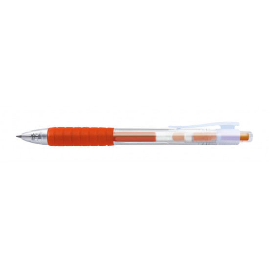 Gēla pildspalva Faber-Castell Fast Gel, 0.7mm, oranža