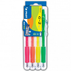 Гелевая ручка Pilot G-2 Set2Go 0.5 Neon