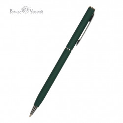 Ручка шариковая BrunoVisconti PALERMO, зеленая, Soft Touch