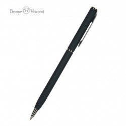 Ручка шариковая BrunoVisconti PALERMO, Soft Touch, сине-черная