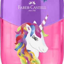 Pliiatsiteritaja Faber-Castell 2 avaga kustukummiga Unicorn