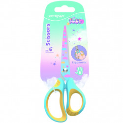 15.5cm scissors with Pastel Deco printing