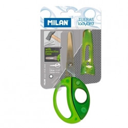 *Šķēres Milan Ladybird, ar aizsargvāciņu 15cm, blisterī