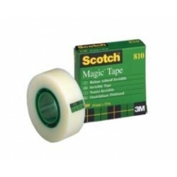 Līmlente 3M Scotch 810 Magic, 12mmx33m, matēta, caurspīdīga