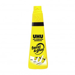 Universāla līme UHU twist&glue PVA, permanenta, 90ml