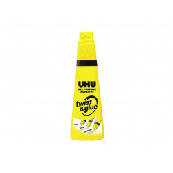 Universāla līme UHU twist&glue PVA, permanenta, 90ml