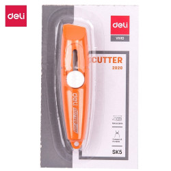 Kancelejas nazis Deli Mini Cutter, 9mm, asorti