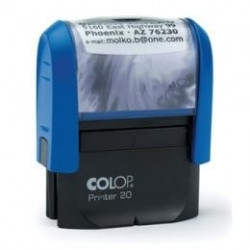 *Zīmogs ar spiedoga spilventiņu Colop Printer 20 14x38mm, sarkans