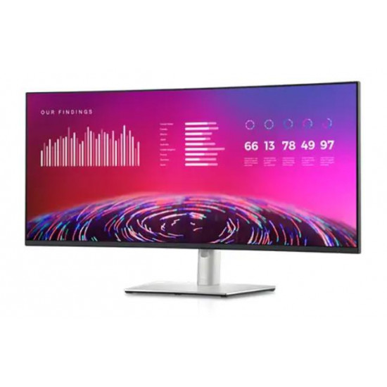 LCD Monitor|DELL|U3821DW|37.5"|Business/Curved/21 : 9|Panel IPS|3840x1600|21:9|Matte|5 ms|Speakers|Swivel|Height adjustable|Tilt|210-AXNT