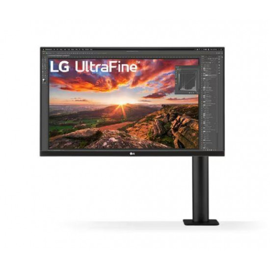 LCD Monitor|LG|32UN880P-B|31.5"|4K|Panel IPS|3840x2160|16:9|60Hz|5 ms|Speakers|Swivel|Pivot|Height adjustable|Tilt|Colour Black|32UN880P-B