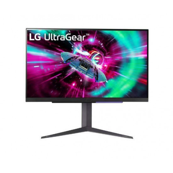 LCD Monitor|LG|32GR93U-B|31.5"|Gaming/4K|Panel IPS|3840x2160|16:9|144Hz|Matte|1 ms|Pivot|Height adjustable|Tilt|Colour Black / Grey|32GR93U-B