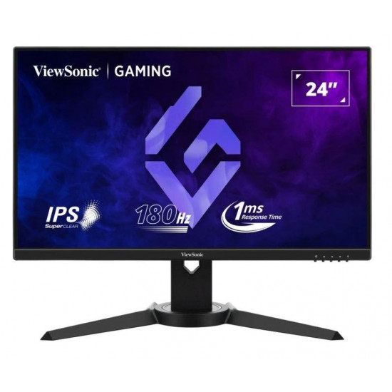 LCD Monitor|VIEWSONIC|VX2479J-HD-PRO|24"|Gaming|Panel IPS|1920x1080|16:9|180 Hz|Matte|1 ms|Swivel|Pivot|Height adjustable|Tilt|Colour Black|VX2479J-HD-PRO