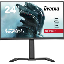 LCD Monitor|IIYAMA|GB2470HSU-B5|24"|Panel IPS|1920x1080|16:9|165Hz|Matte|0.8 ms|Speakers|Pivot|Height adjustable|Tilt|Colour Black|GB2470HSU-B5