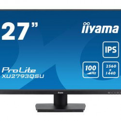 LCD Monitor|IIYAMA|27"|Business|Panel IPS|2560x1440|16:9|100Hz|Matte|1 ms|Speakers|Tilt|Colour Black|XU2793QSU-B6