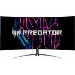 LCD Monitor|ACER|X45BMIIPHUZX|44.5"|Gaming/Curved/21 : 9|Panel OLED|3440x1440|21:9|240 Hz|Matte|0.1 ms|Speakers|Swivel|Tilt|Colour Black|UM.MXXEE.001