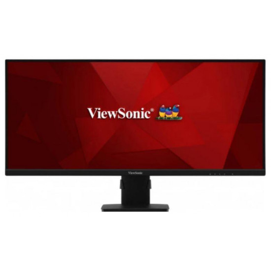 LCD Monitor|VIEWSONIC|VA3456-MHDJ|34"|Business/21 : 9|Panel IPS|3440x1440|21:9|75Hz|Matte|4 ms|Speakers|Swivel|Height adjustable|Tilt|Colour Black|VA3456-MHDJ