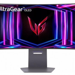 Monitor|LG|34GS95QE-B|34"|Gaming/Curved|Panel OLED|3440x1440|21:9|240Hz|Matte|0.03 ms|Swivel|Height adjustable|Tilt|Colour Black|34GS95QE-B