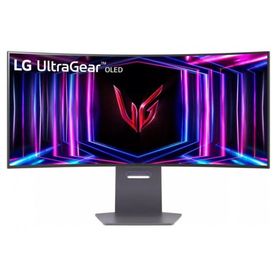 Monitor|LG|34GS95QE-B|34"|Gaming/Curved|Panel OLED|3440x1440|21:9|240Hz|Matte|0.03 ms|Swivel|Height adjustable|Tilt|Colour Black|34GS95QE-B