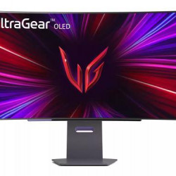 Monitor|LG|45GS95QE-B|45"|Gaming/Curved/21 : 9|Panel OLED|3440x1440|21:9|240Hz|0.03 ms|Swivel|Height adjustable|Tilt|Colour Black|45GS95QE-B