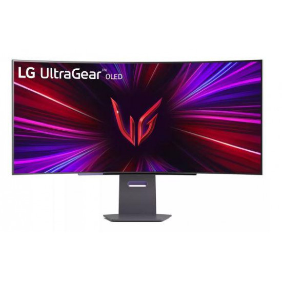 Monitor|LG|45GS95QE-B|45"|Gaming/Curved/21 : 9|Panel OLED|3440x1440|21:9|240Hz|0.03 ms|Swivel|Height adjustable|Tilt|Colour Black|45GS95QE-B