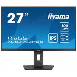 LCD Monitor|IIYAMA|27"|Business|Panel IPS|1920x1080|16:9|100Hz|Matte|1 ms|Speakers|Swivel|Pivot|Height adjustable|Tilt|Colour Black|XUB2793HSU-B6