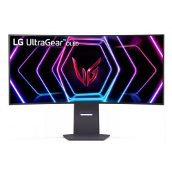 Monitor|LG|39GS95QE-B|39"|Gaming/Curved/21 : 9|Panel OLED|3440x1440|21:9|240Hz|Matte|0.03 ms|Swivel|Height adjustable|Tilt|Colour Black|39GS95QE-B