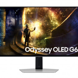 Monitor|SAMSUNG|LS27DG610SUXEN|27"|Gaming|Panel OLED|2560x1440|16:9|240Hz|Matte|0.03 ms|Swivel|Pivot|Height adjustable|Tilt|Colour Silver|LS27DG610SUXEN