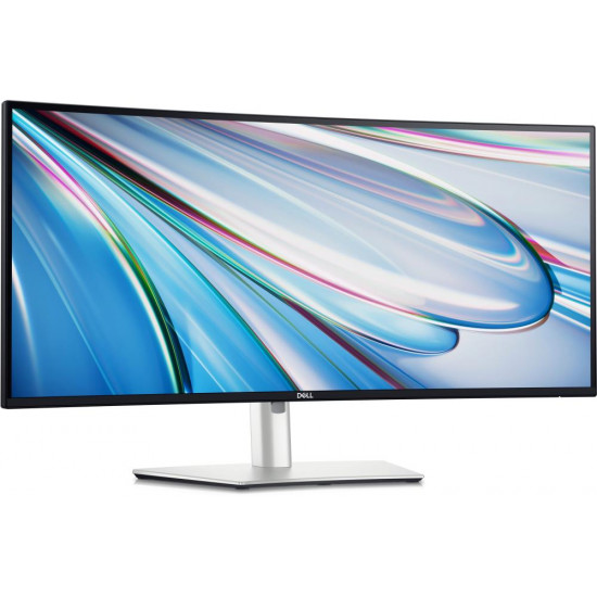 LCD Monitor|DELL|U3425WE|34"|Curved/21 : 9|Panel IPS|3440x1440|21:9|120 Hz|Matte|8 ms|Speakers|Swivel|Height adjustable|Tilt|Colour Silver|210-BMDW