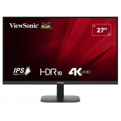 LCD Monitor|VIEWSONIC|VA2708-4K-HD|27"|Panel IPS|3840x2160|16:9|60 Hz|Matte|4 ms|Tilt|Colour Black|VA2708-4K-HD