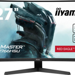 LCD Monitor|IIYAMA|G2766HSU-B1|27"|Gaming/Curved|Panel VA|1920x1080|16:9|165Hz|Matte|1 ms|Speakers|G2766HSU-B1