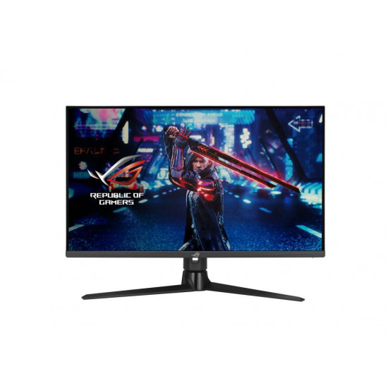 LCD Monitor|ASUS|32"|Gaming/4K|Panel IPS|3840x2160|16:9|160Hz|Matte|1 ms|Swivel|Height adjustable|Tilt|Colour Black|90LM08B0-B01170