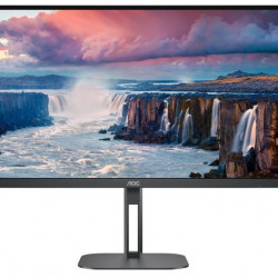 LCD Monitor|AOC|27"|Panel VA|2560x1440|16:9|75 Hz|Matte|4 ms|Speakers|Swivel|Pivot|Height adjustable|Tilt|Colour Black|Q27V5N/BK