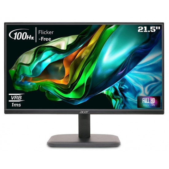 LCD Monitor|ACER|UM.WE1EE.301|21.5"|Panel IPS|1920x1080|100Hz|Matte|1 ms|Tilt|Colour Black|UM.WE1EE.301