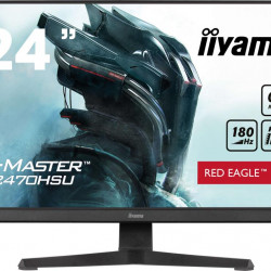 LCD Monitor|IIYAMA|G2470HSU-B6|24"|Panel IPS|1920x1080|16:9|180Hz|Matte|0.2 ms|Speakers|Colour Black|G2470HSU-B6