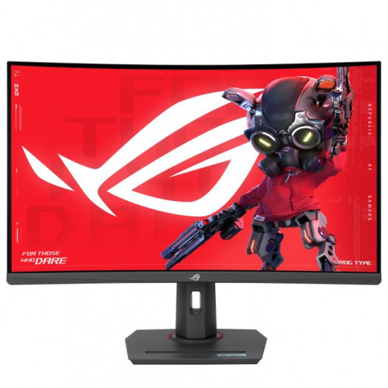 LCD Monitor|ASUS|ROG Strix XG32WCMS|31.5"|Gaming/Curved|Panel VA|2560x1440|16:9|280Hz|1 ms|Swivel|Pivot|Height adjustable|Tilt|90LM09X0-B01970